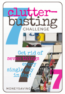 7 clutter-busting challenge