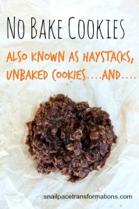 No Bake Cookies