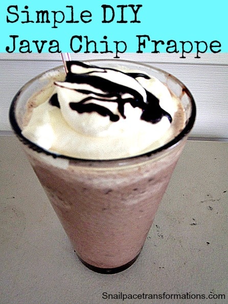 Make At Home Java Chip Frappe Recipe: Simple & Inexpensive