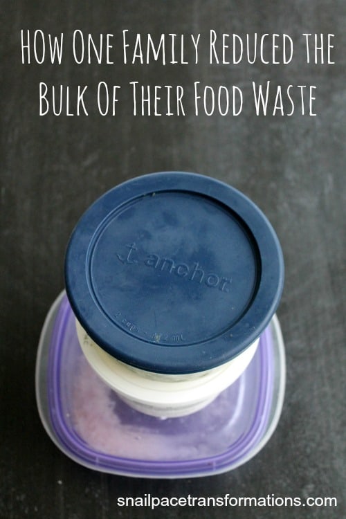 How One Family Reduced the bulk of their food waste
