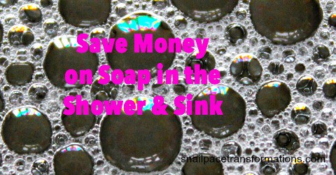 Save Money on Soap in the Shower and Sink!