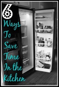 6 ways to save time in the kitchen