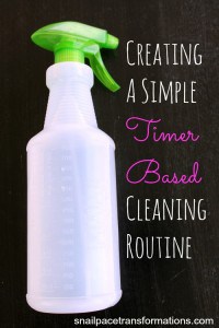 creating a simple timer based cleaning routine