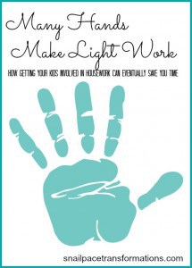 how getting your kids involved in housework can eventually save you time