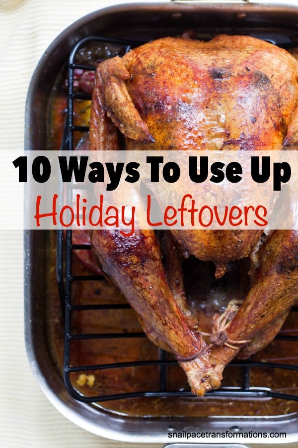 Too many Thanksgiving dinner or Christmas dinner leftovers? Turn that leftover holiday food into awesome meals with these suggestions.