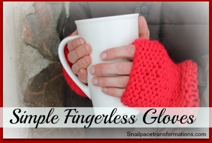 Simple Fingerless Gloves