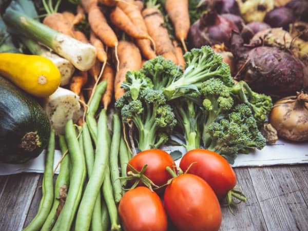 Eating more vegetables and less meat saves money and helps the planet. 