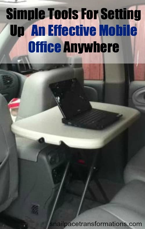 simple tools for setting up an effective mobile office anywhere