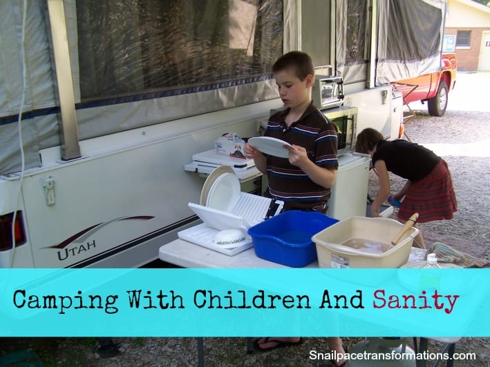 Camping With Children And Sanity