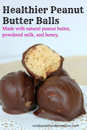 (smaller image) healthier peanut butter balls