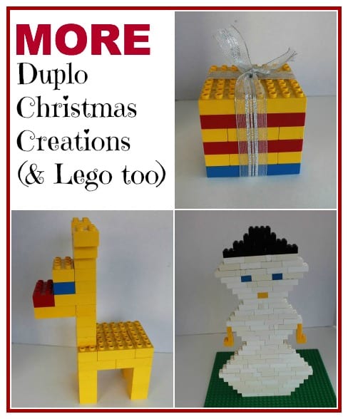 more duplo Christmas creations and lego too