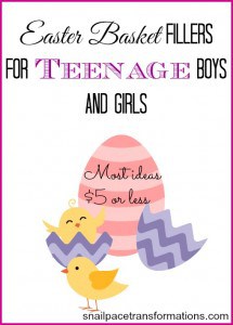 easter basket fillers for teenage boys and girls