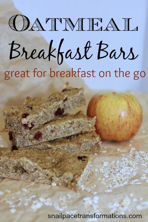 oatmeal breakfast bars