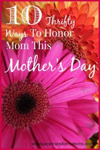 10 Thrifty Ways To Honor Mom This Mother's Day