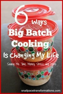 6 ways big batch cooking is changing my life