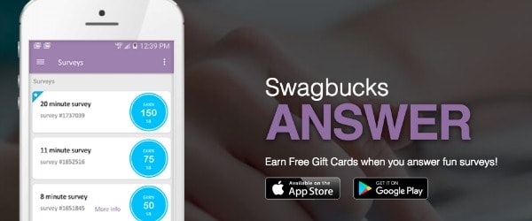 The Swagbucks app now gives you SB points for receipts.