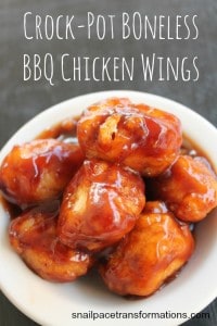 Crock-Pot Boneless BBQ Chicken Wings