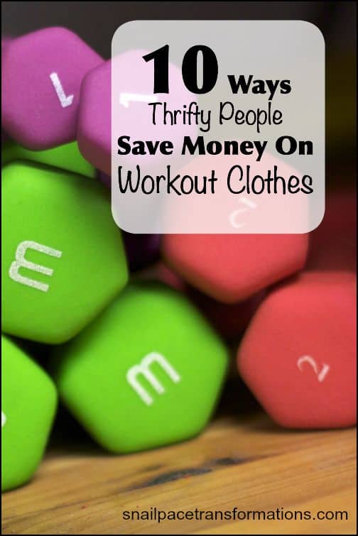 How to save money on workout clothes