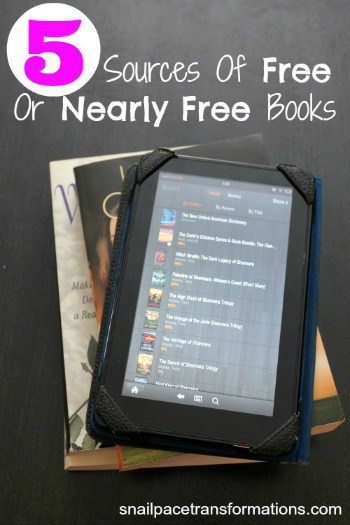 5 sources of free or nearly free books (med)