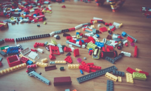 Lego is a toy that sparks imagination in children.