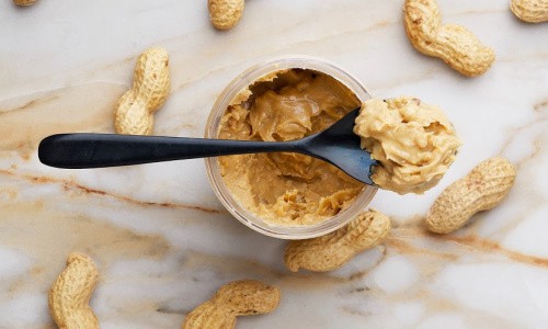 Thrifty people use up that last bit of hard natural peanut butter in the bottom of the jar