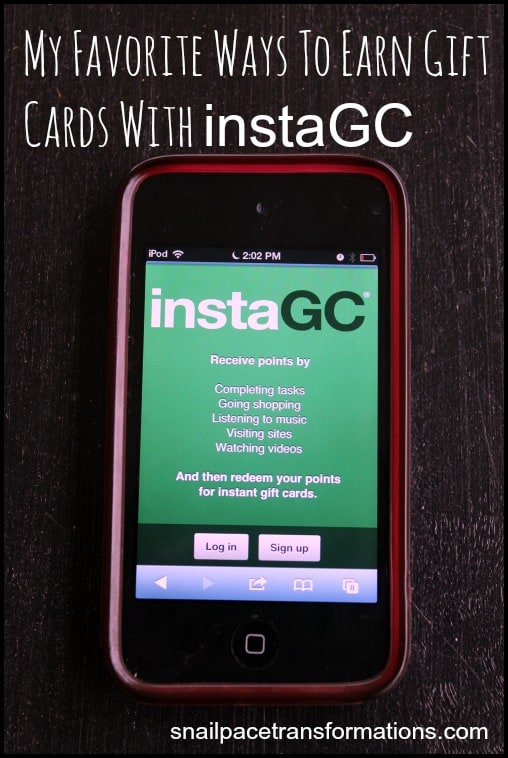 My favorite ways to earn gift cards with instaGC