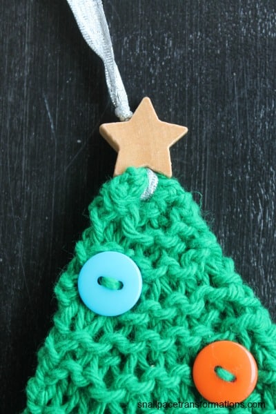 Christmas tree ornament star on top