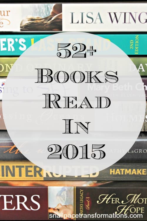 52 plus books read in 2015
