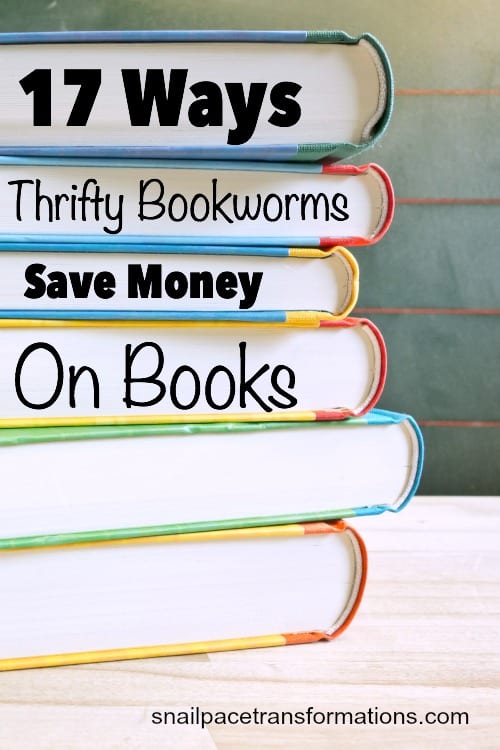 17 ways thrifty bookworms save money on books.