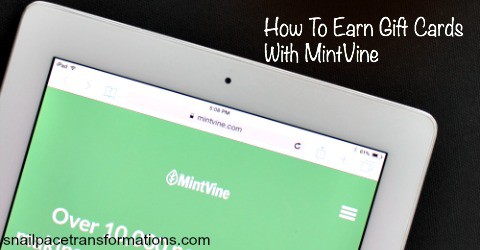 How to earn gift cards with MintVine.