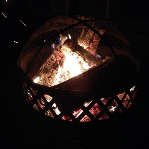 fire pit - Snail Pace Transformations