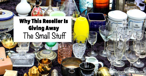 Why I Am Giving Away The Small Stuff | Snail Pace Transformations