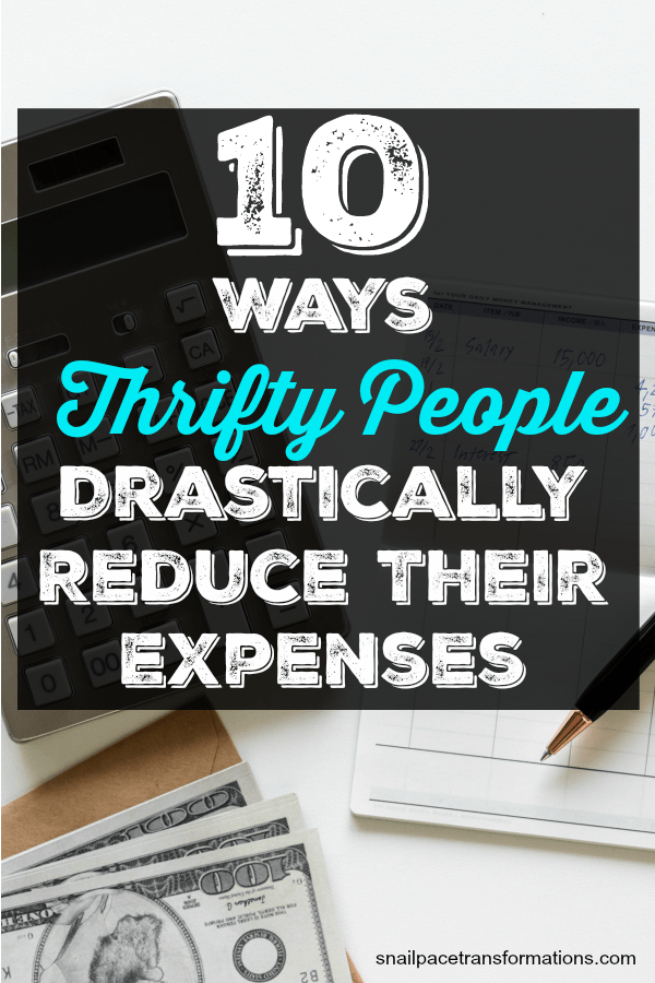 Stay in your budget with this list of ways to reduce your expenses. #savemoney #frugal