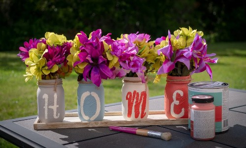 Work together to create with mom a craft for her home that she will enjoy for years to come this Mother's Day.