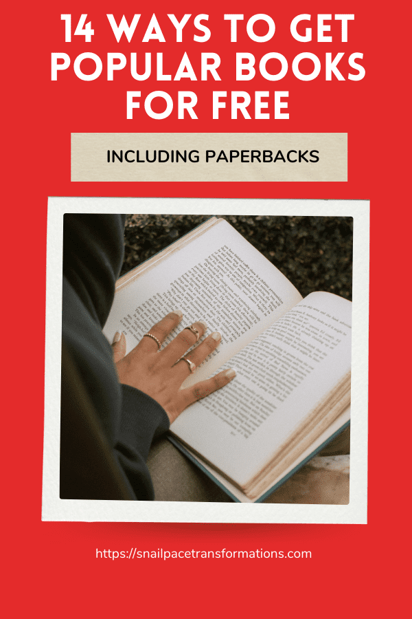 14 Ways To Get Popular Books For Free (Including Paperbacks)