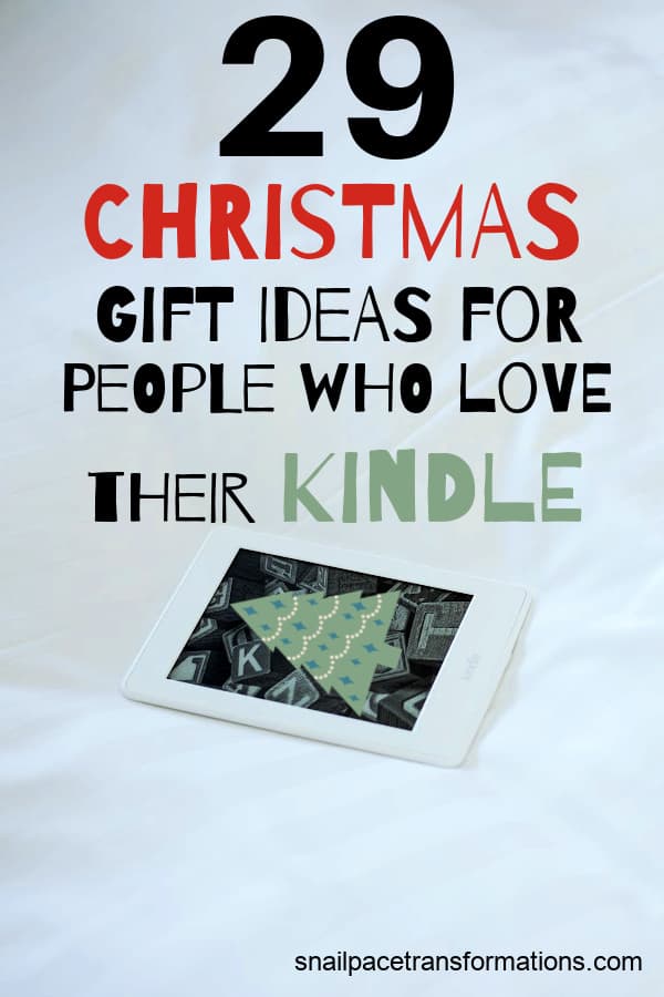 Christmas gift ideas for those who LOVE their Kindle. 